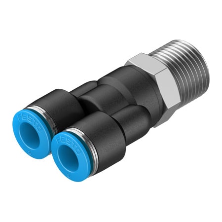 Festo Push-In Y-Fitting QSY-3/8-8 QSY-3/8-8